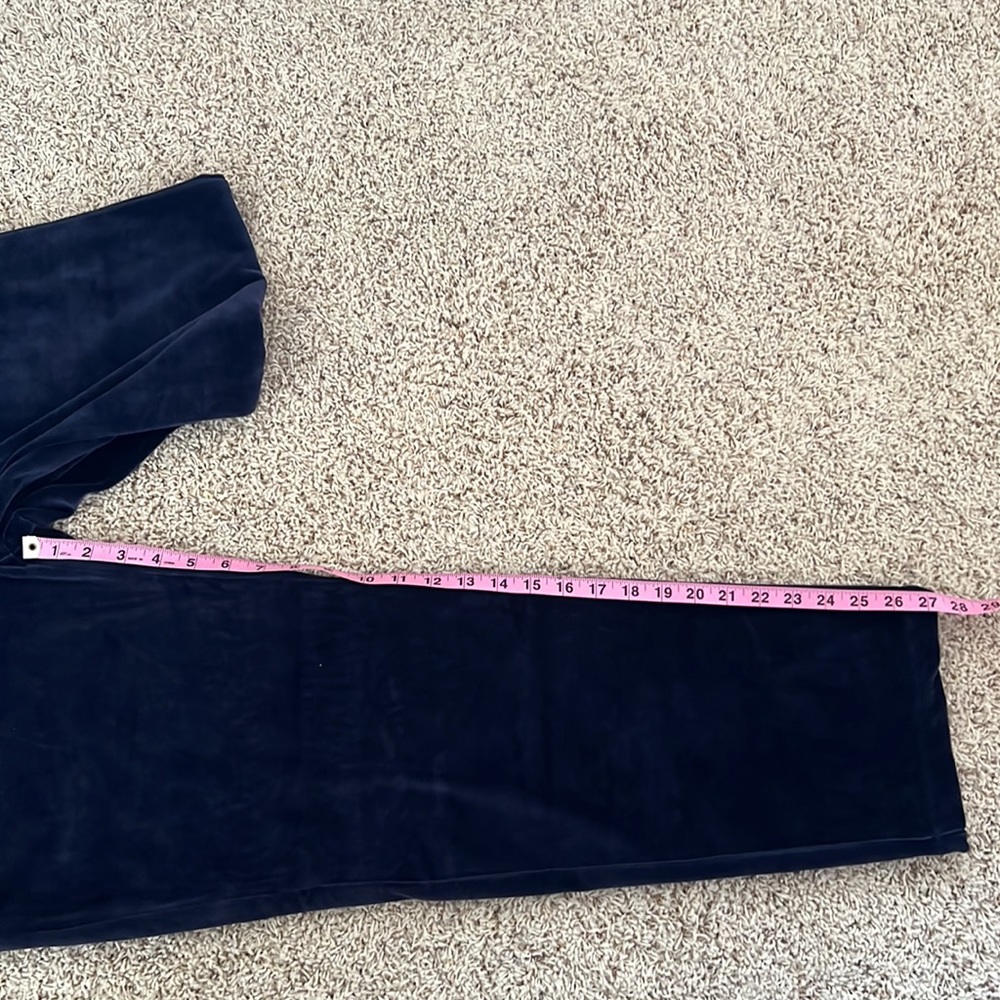 NWT Liz Claiborne Lizwear Navy Blue Lounge Pants (M) - Picture 5 of 6